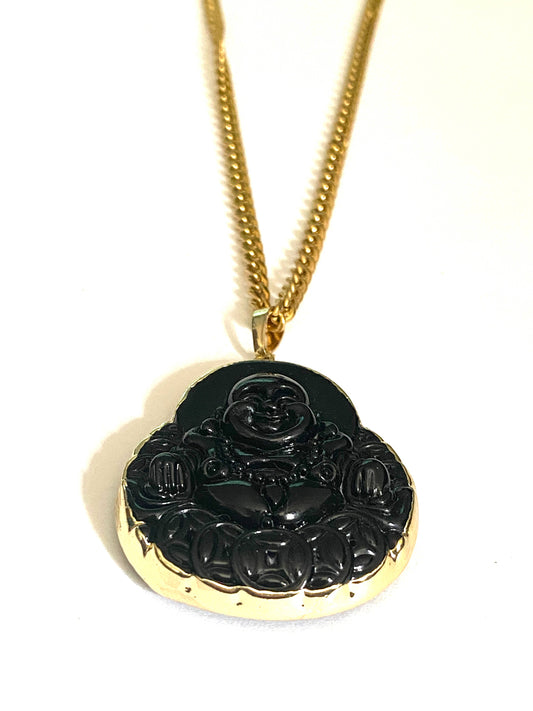 Sona Buddha Black Pendant