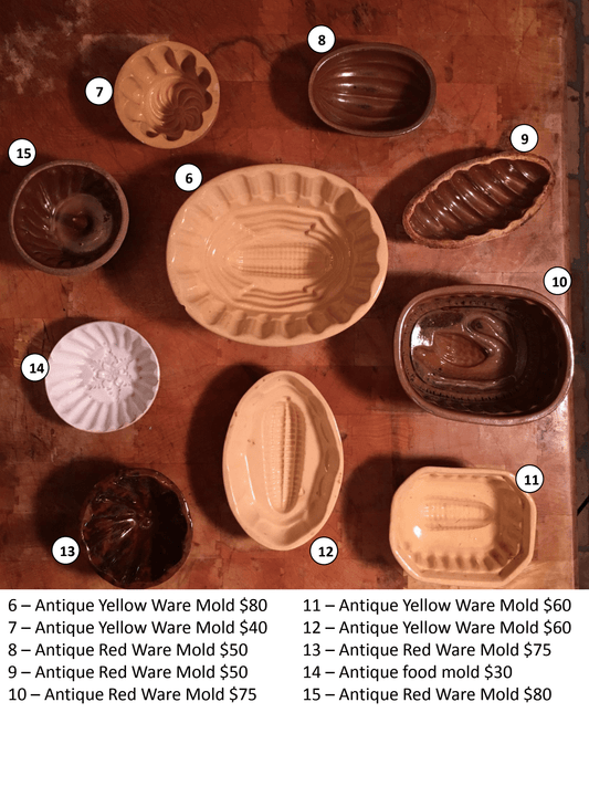 Lot 14 Antique Food Mold